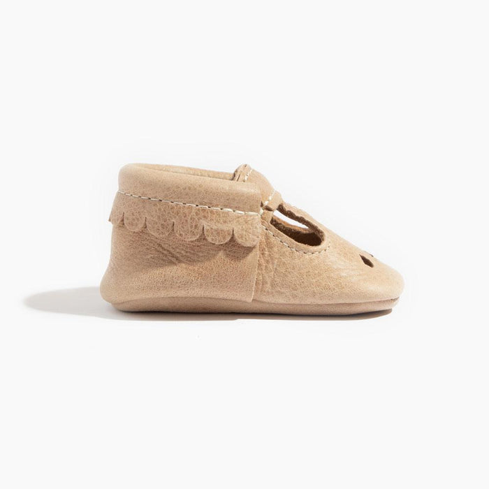 Weathered Brown Mary Jane Baby Shoe - Babies in Bloom