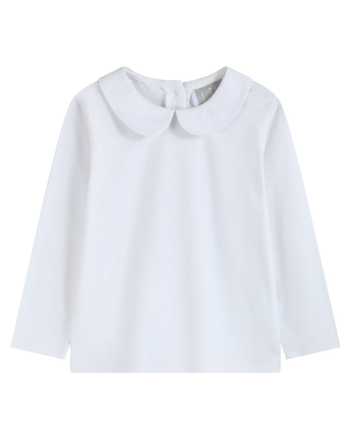 White Collared Shirt - Lil Cactus