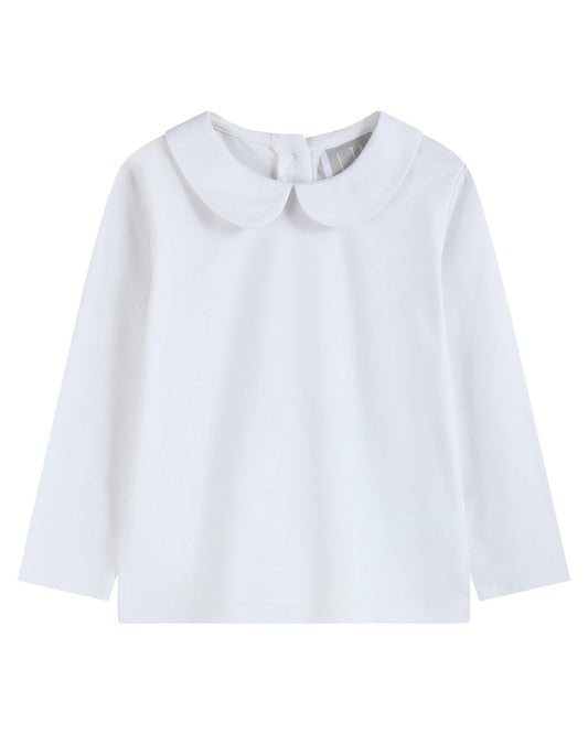 White Collared Shirt - Lil Cactus
