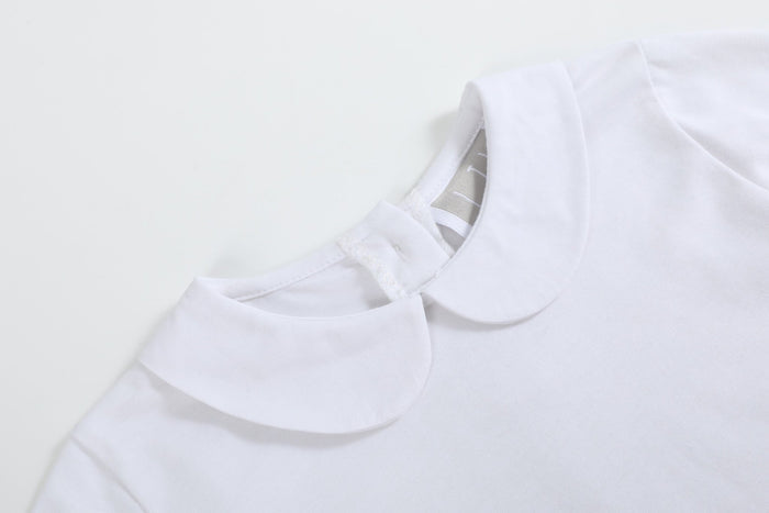White Collared Shirt - Lil Cactus
