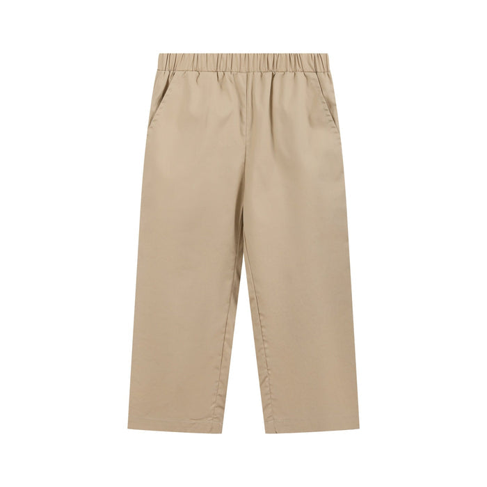 White Football Truck Shirt and Brown Pants Set - Lil Cactus
