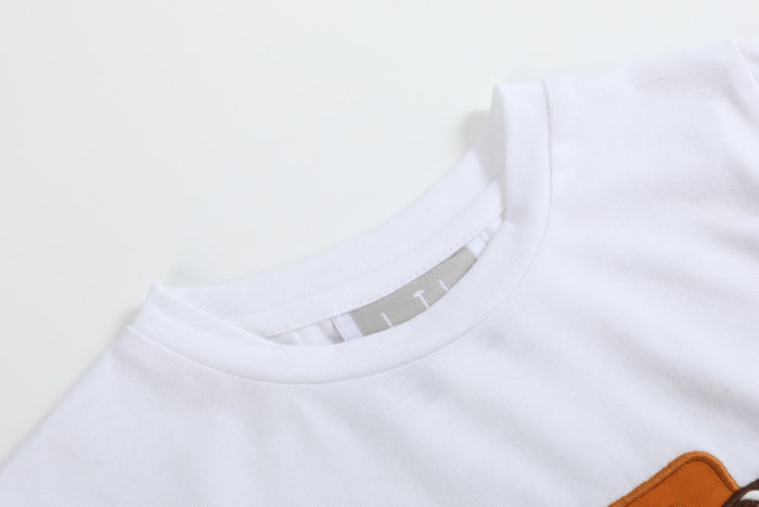 White Football Truck Shirt and Brown Pants Set - Lil Cactus