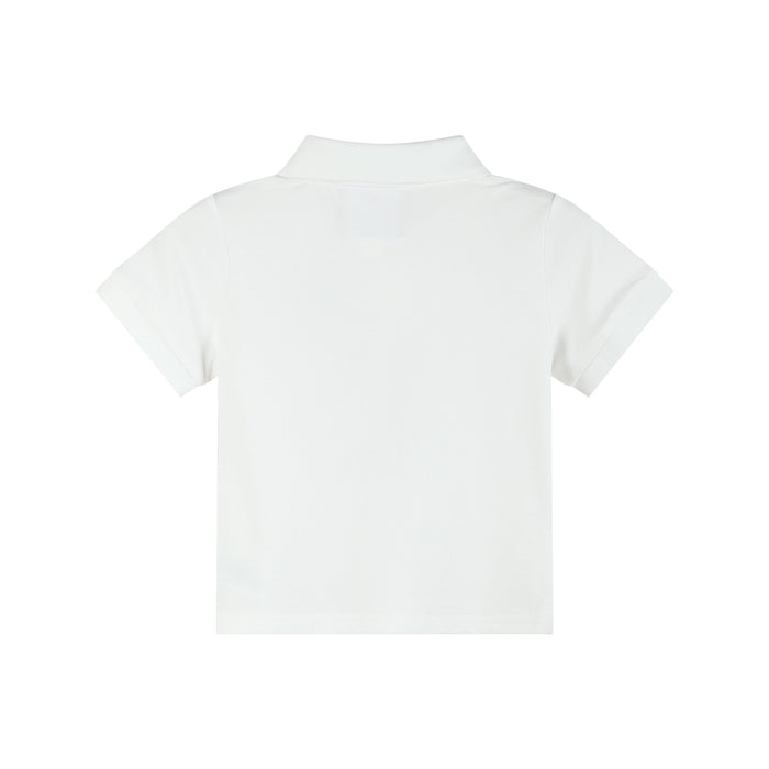 White Golf Tee Polo Shirt - Lil Cactus