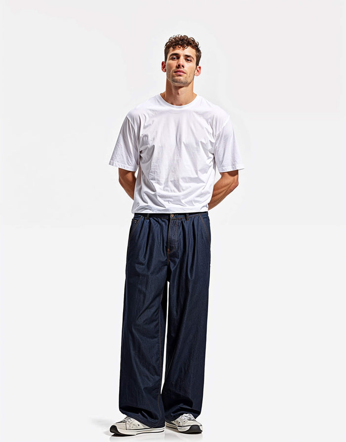 Wide-Leg Jeans