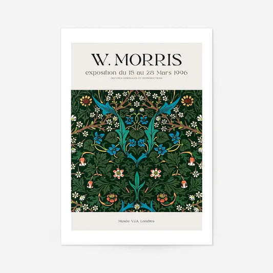 William Morris Exhibition Museum Poster