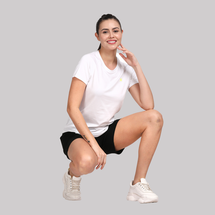 Women’s Active Round Neck T-Shirt for Workouts & Everyday Movement