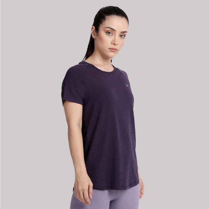 Women’s Active Round Neck T-Shirt for Workouts & Everyday Movement