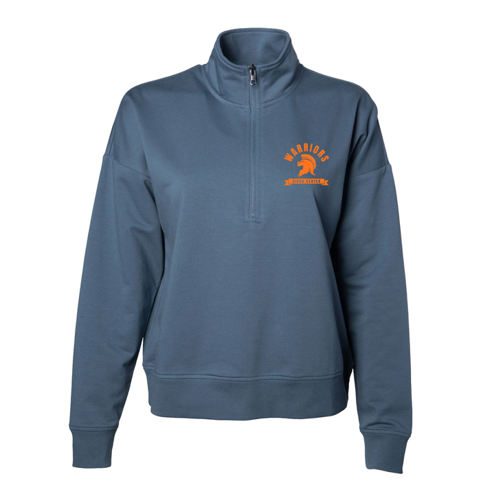 Women's Perform Quarter-Zip Storm Blue Pullover