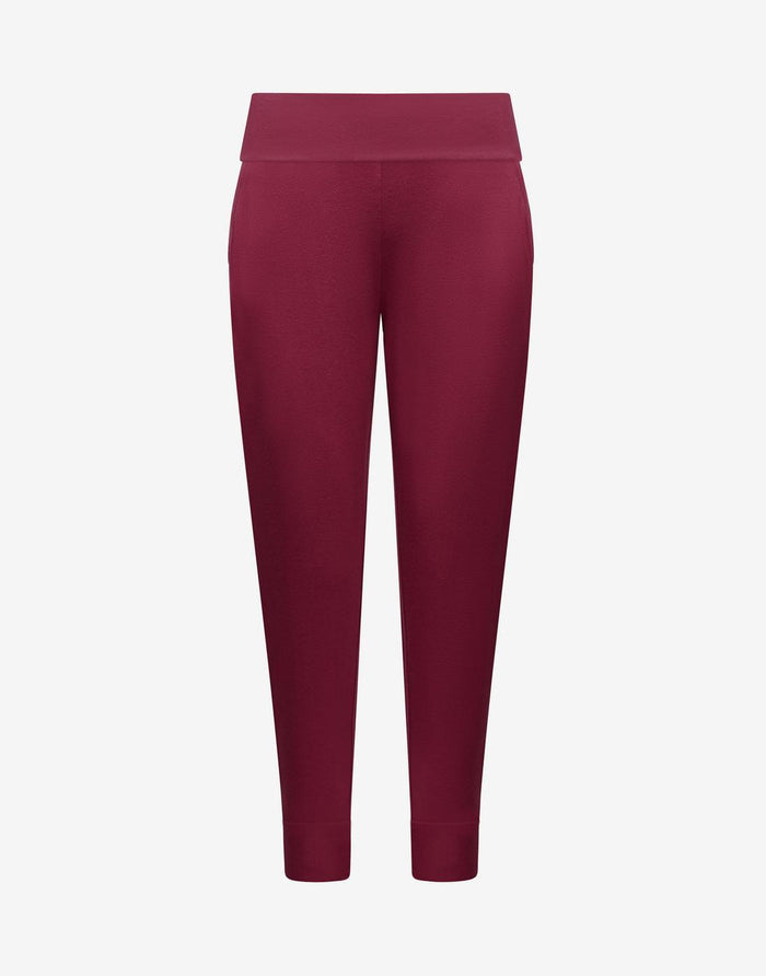 WonderKnit™ Pajama Bottom - Ruby - Nylon/spandex; polyester -Thirdlove