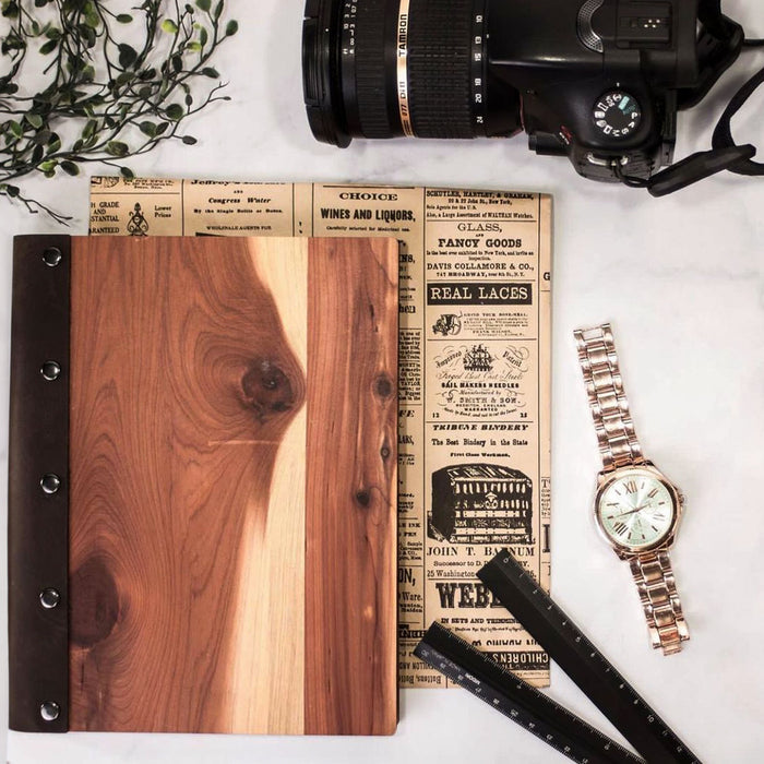 Wood Padfolio