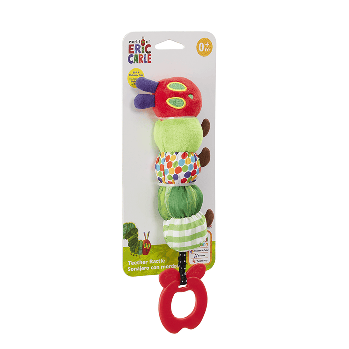 World Of Eric Carle The Very Hungry Caterpillar Teether Rattle - ebebek - Black Friday