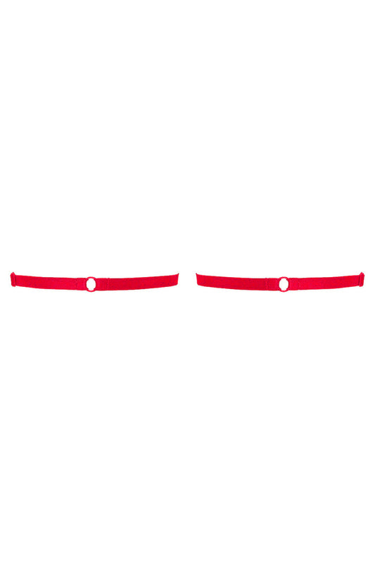 Wow garters Red