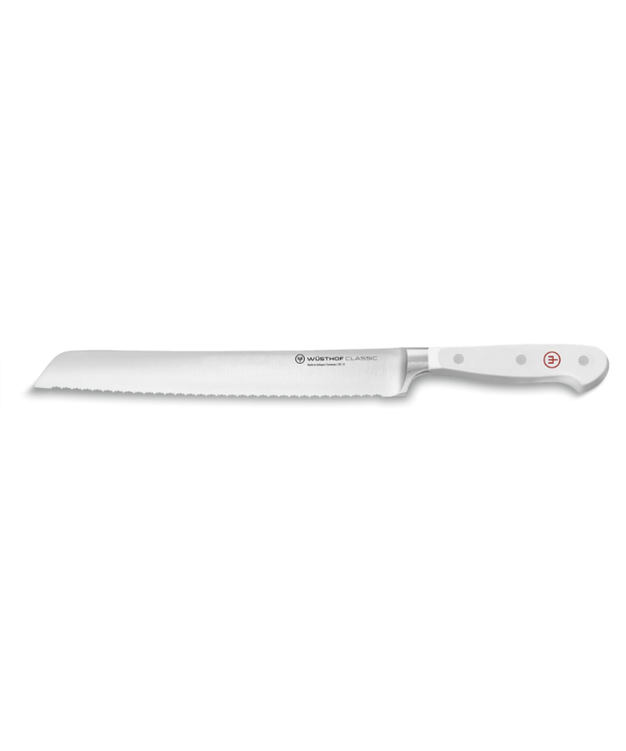 Wusthof Classic White 9" Double Serrated Bread