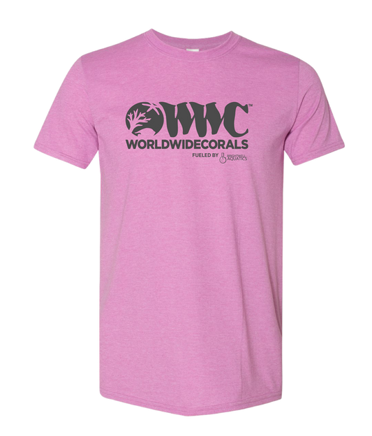 WWC Heather Radiant Orchid Shirt w/ Charcoal Grey Ink