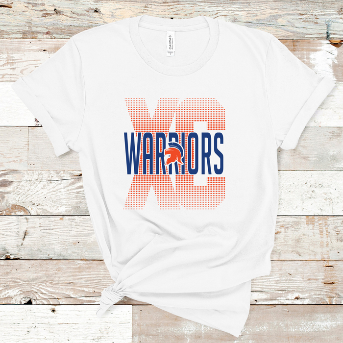 XC CROSS COUNTRY TEE WHITE - Next Level 6010 or Bella Canvas