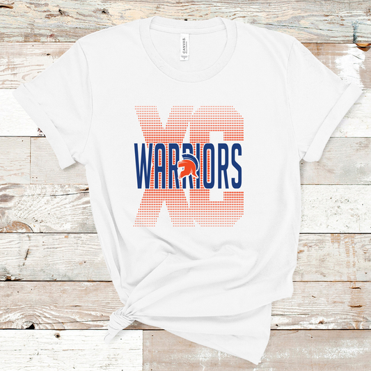 XC CROSS COUNTRY TEE WHITE - Next Level 6010 or Bella Canvas