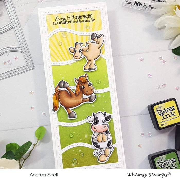 Yoga Animals Clear Stamps - Whimsy Stamps