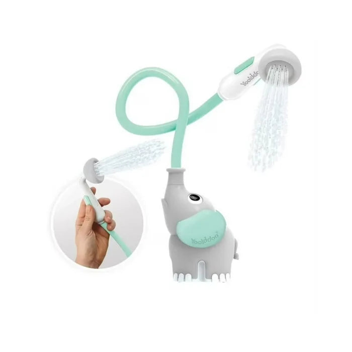 Yookidoo Baby Shower Bath Toy Elephant - Turquoise - ebebek - Black Friday