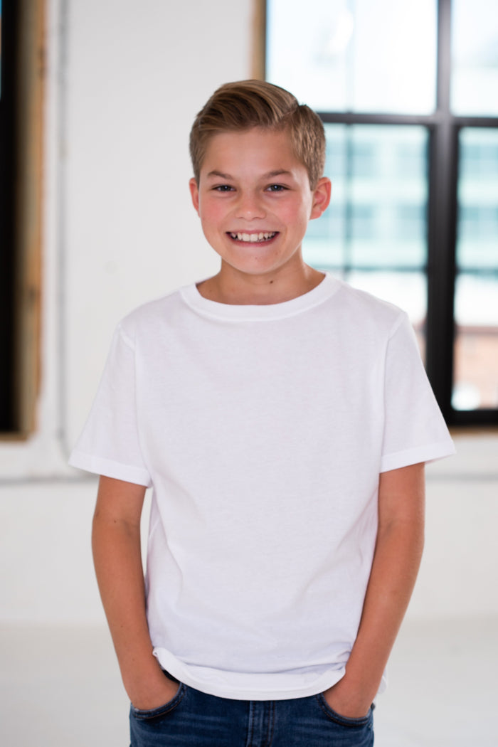 Youth Premium Cotton Short Sleeve Tee