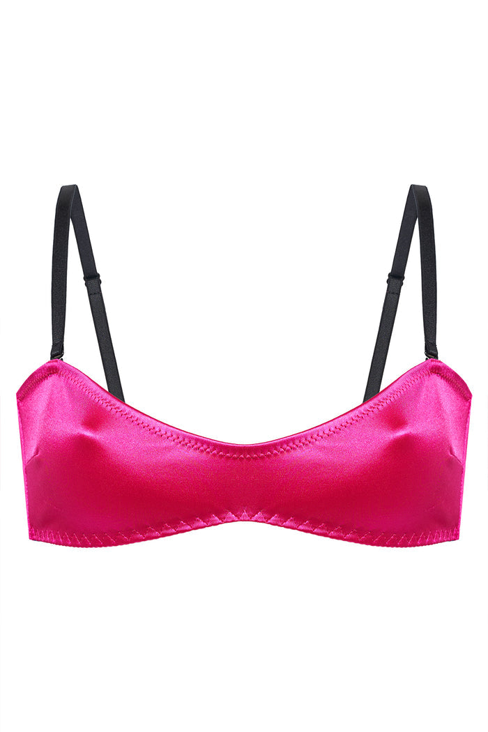 Yulia Fuchsia soft bandeau for YULIA NELSON
