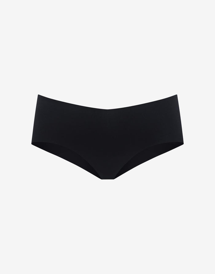Zero Edge No-Show Cheeky, Black - Thirdlove - 50% nylon/50% Spandex