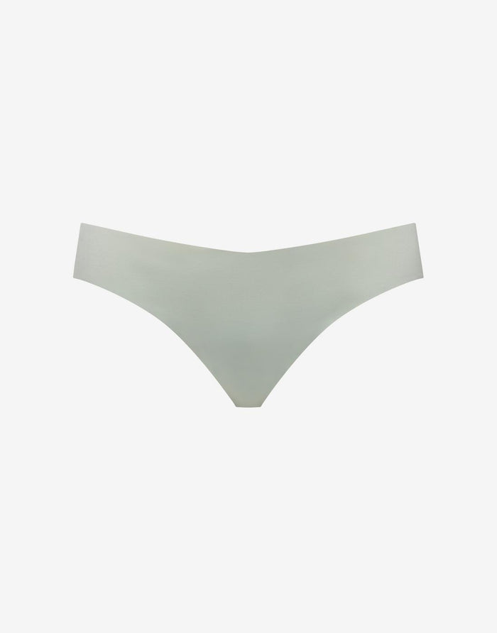 Zero Edge™ No-Show Thong - Mist - Nylon/spandex - ThirdLove